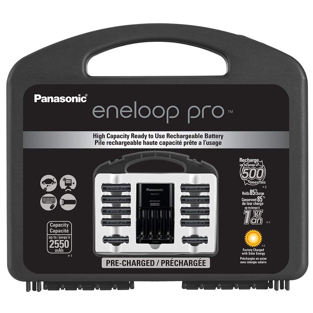 Pilhas AA Recarregáveis da Panasonic Eneloop Pro 500 – VN Equipamentos  Fotográficos